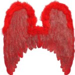 Ali Piumate Rosse con Marabou - Widmann
