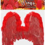Ali Piumate Rosse con Marabou - Widmann
