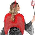 Ali Piumate Rosse con Marabou - Widmann