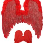 Ali Piumate Rosse con Marabou - Widmann