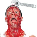 Chiave Inglese Insanguinata in Testa - Widmann