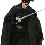 Mantello Nero 100 cm. - Widmann