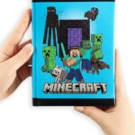 Diario Pixel Blu Minecraft 12M ND - Panini