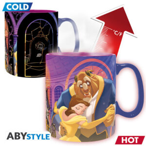 Tazza Bella e la Bestia Cambia Colore 460ml - Abysse