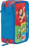 Astuccio 3 Zip Supermario - Panini