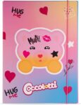 Cartellina A4 Love Azzuro Elastico  Coccolotti - Colourbook