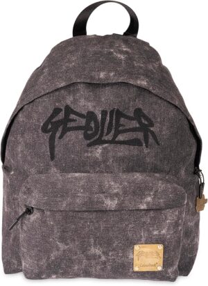 Zaino Geolier Black Denim - Colourbook
