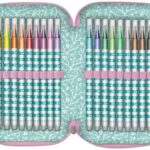 Astuccio 3 Zip Firefly Dawn Gorjuss - Santoro