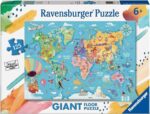 125 pz. Mappamondo - Ravensburger