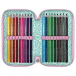 Astuccio 3 Zip Woodland Wildflower Gorjuss - Santoro