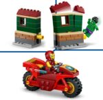 76287 Iron Man con Moto e The Hulk - Lego