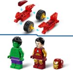 76287 Iron Man con Moto e The Hulk - Lego