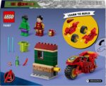 76287 Iron Man con Moto e The Hulk - Lego