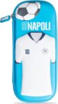 Portapenne Rigido SSC Napoli Azzurro - Colourbook