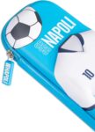 Portapenne Rigido SSC Napoli Azzurro - Colourbook