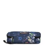 Astuccio Ovale Single Flora Fade Navy Eastpak - Panini