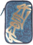 Astuccio 1 zip Geolier Blu - Colourbook