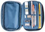Astuccio 1 zip Geolier Blu - Colourbook