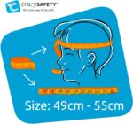 Leopard Bicycle Helmet TG. S 49-55 cm - Crazy Safety