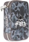 Astuccio 1 zip Geolier Camouflage - Colourbook