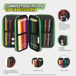 Astuccio 3 Zip Minecraft Pixel 2026 - Panini