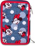 Astuccio 3 Zip Minnie Prettied Up - Seven
