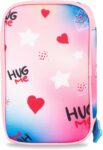 Astuccio 1 Zip Coccolotti Rosa e Azzurro - Colourbook