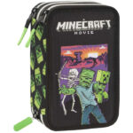 Astuccio 3 Zip Minecraft Movie 2026 - Panini