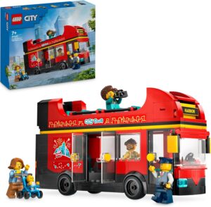60407 Autobus Turistico Rosso a Due Piani - Lego