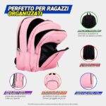 Zaino Organizzato Lurex Rosa Comix - Panini
