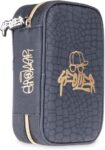 Astuccio 1 zip Geolier nero - Colourbook