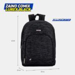 Zaino Organizzato Lurex Nero Comix - Panini