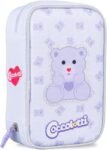 Astuccio 1 Zip Coccolotti Lilla - Colourbook