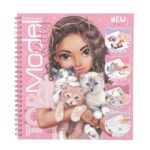 Create Your Kitty Colouring - Top Model