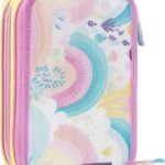 Astuccio 3 Zip Unicorno Mofumofu - Panini