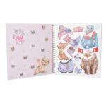 Create Your Kitty Colouring - Top Model