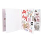 Create Your Kitty Colouring - Top Model