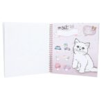 Create Your Kitty Colouring - Top Model