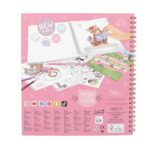 Create Your Kitty Colouring - Top Model