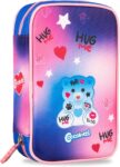 Astuccio 1 Zip Coccolotti Blu e Rosa - Colourbook