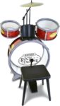 Batteria 4 Elementi con Sgabello - Bontempi