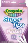 12 Pennarelli Super punta Colori Pastello - Crayola