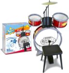 Batteria 4 Elementi con Sgabello - Bontempi