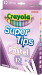 12 Pennarelli Super punta Colori Pastello - Crayola