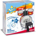 Batteria 4 Elementi con Sgabello - Bontempi