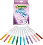 12 Pennarelli Super punta Colori Pastello - Crayola