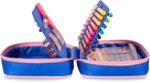 Astuccio 1 Zip Coccolotti Blu e Rosa - Colourbook