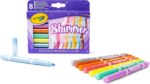 8 Pennarelli Glitter - Crayola