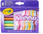 8 Pennarelli Glitter - Crayola