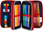 Astuccio 3 Zip Spiderman - Seven